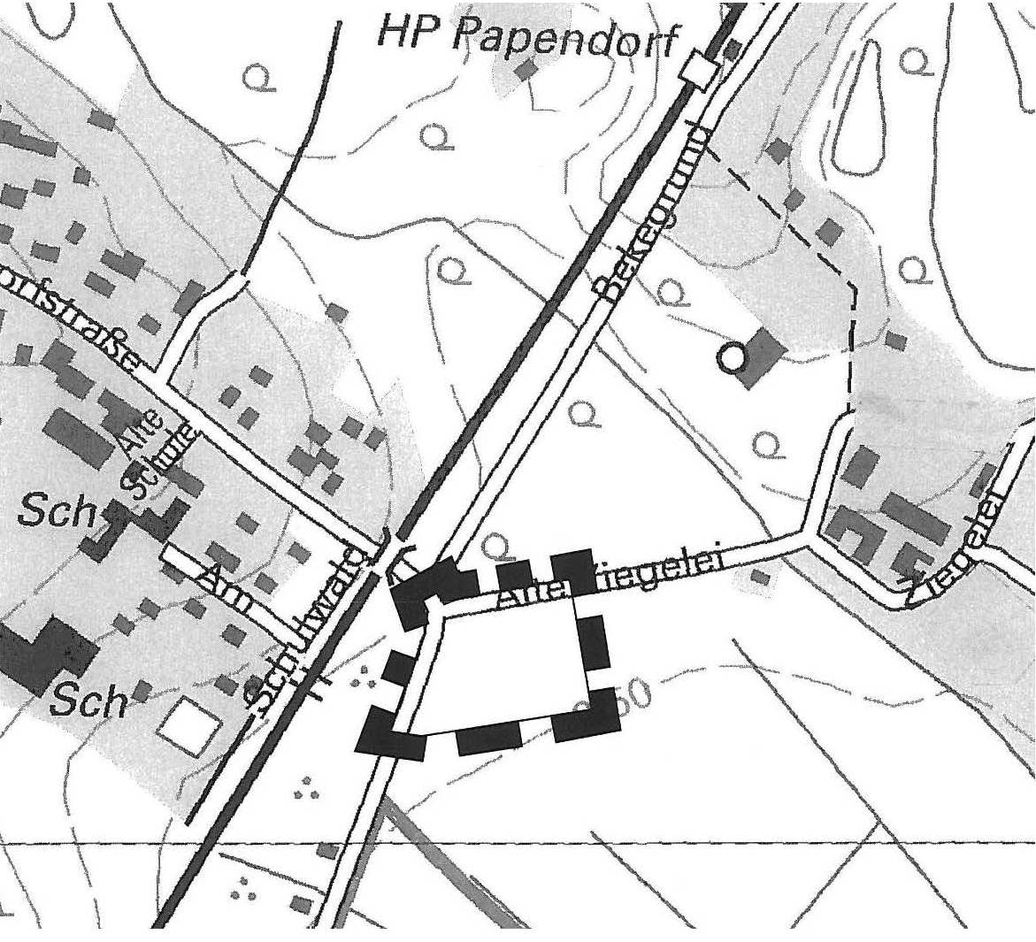 Gemeinde Papendorf – Aufstellungsbeschluss B-Plan Nr. 22 – Amt-Warnow-West