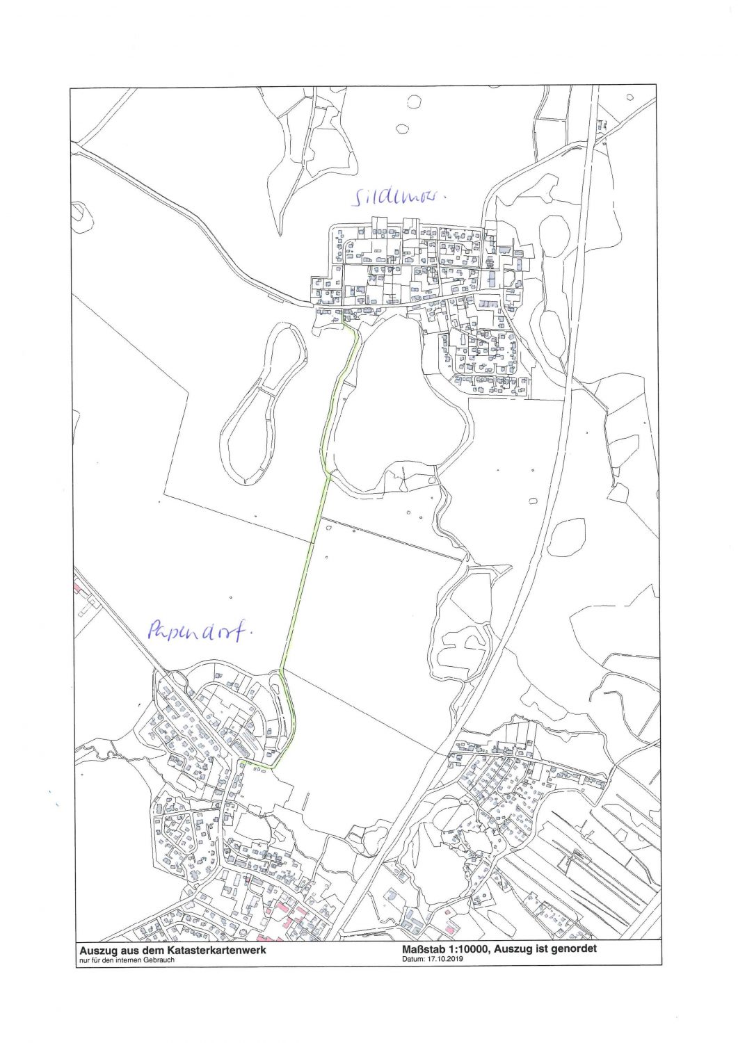 Gemeinde Papendorf – Widmungsverfügung – Amt-Warnow-West